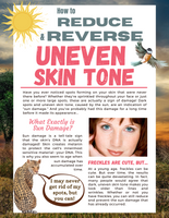 HOW TO REDUCE AND REVERSE UNEVEN SKIN TONE