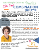 YOUR SIMPLE GUIDE TO EFFECTIVE SKIN CARE FOR COMBINATION SKIN TYPE + 2 Free Gifts (with purchase)