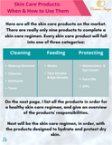 Skin care guide for dry skin